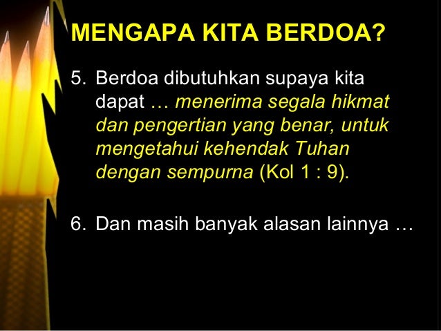 Doa Dan Kuasa