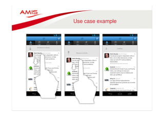 Use case example 
 