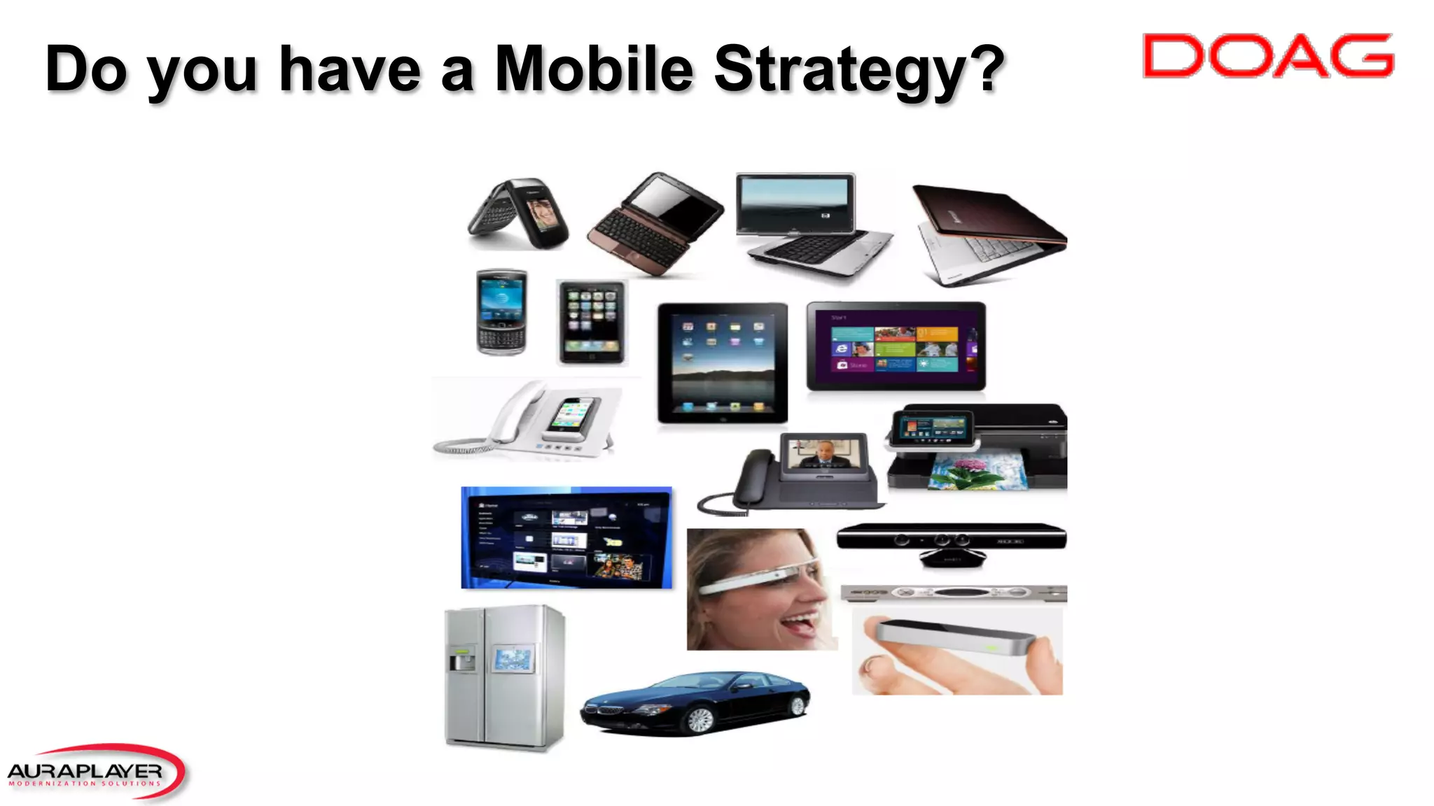 Do you have a Mobile Strategy?
 