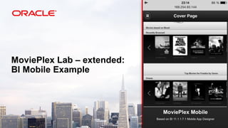 MoviePlex Lab – extended: BI Mobile Example  