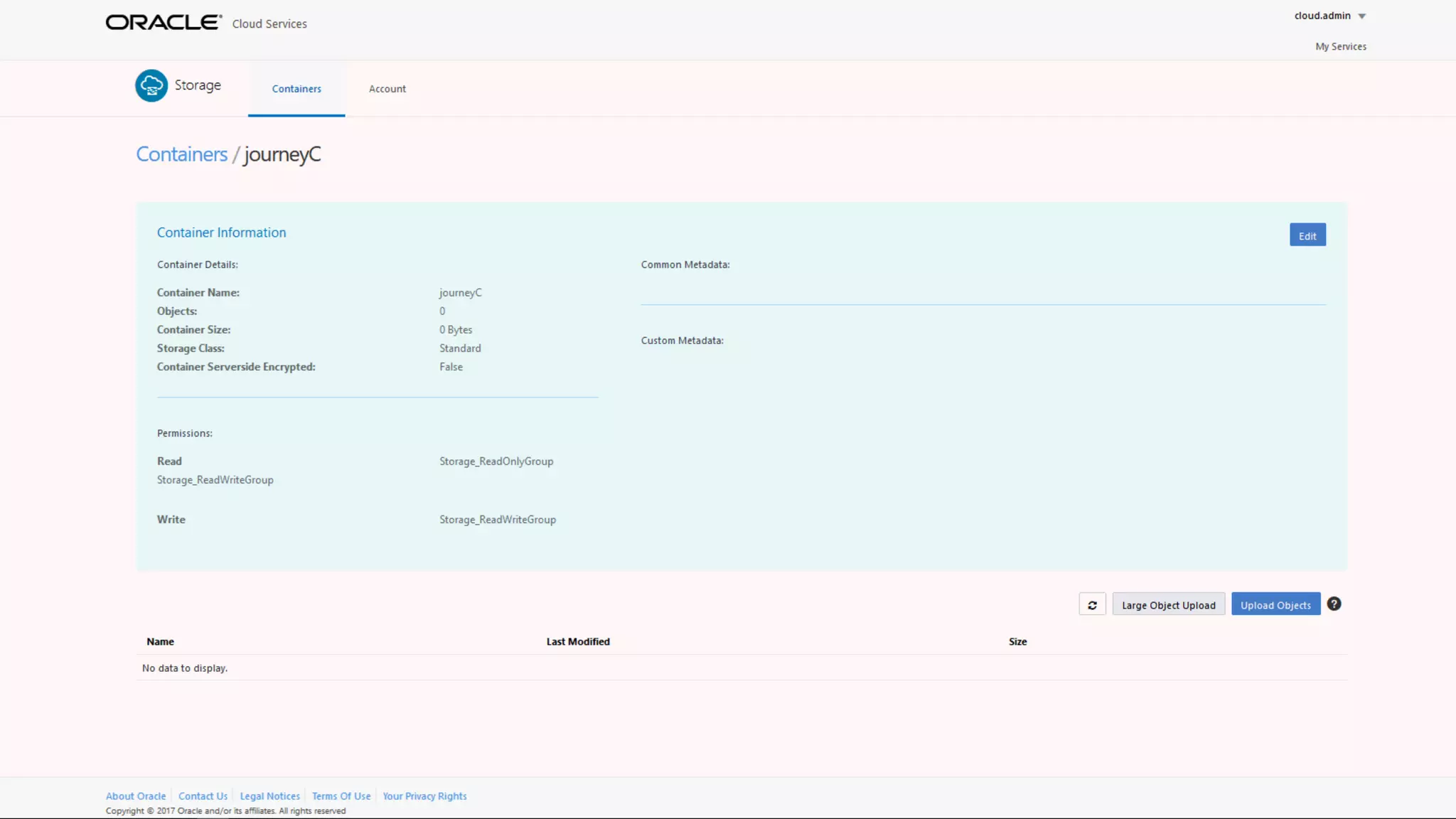 Copyright © 2017, Oracle and/or its affiliates. All rights reserved. | 34
 