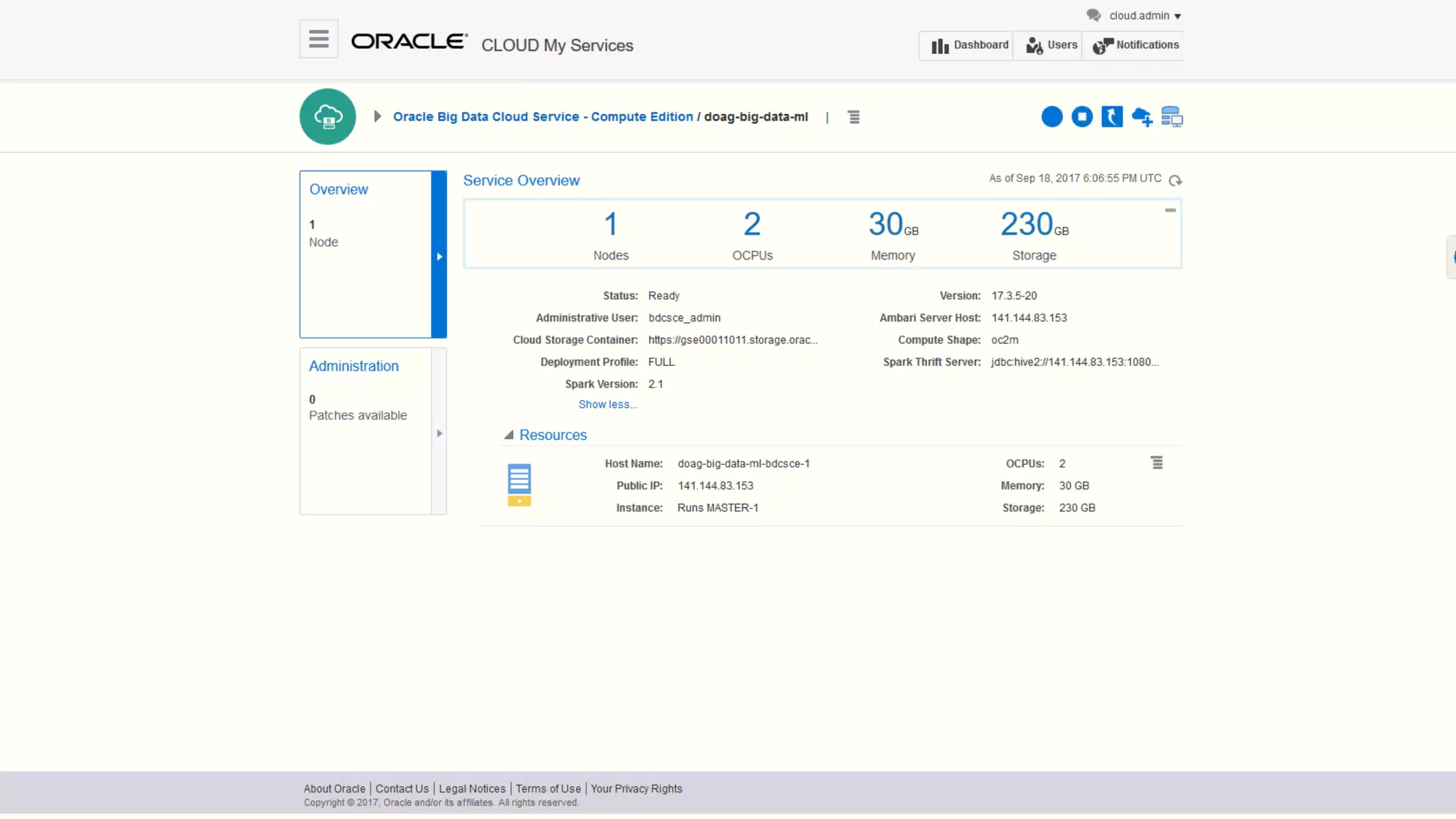 Copyright © 2017, Oracle and/or its affiliates. All rights reserved. | 50
 