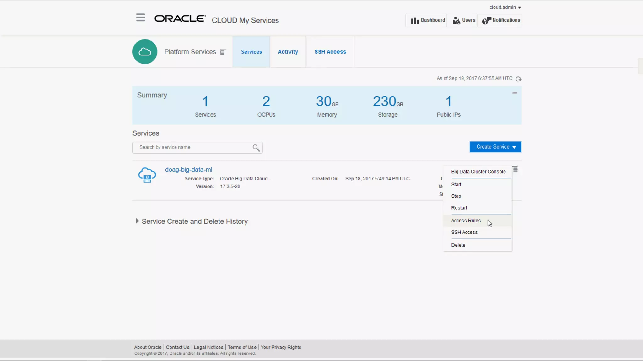 Copyright © 2017, Oracle and/or its affiliates. All rights reserved. | 52
 
