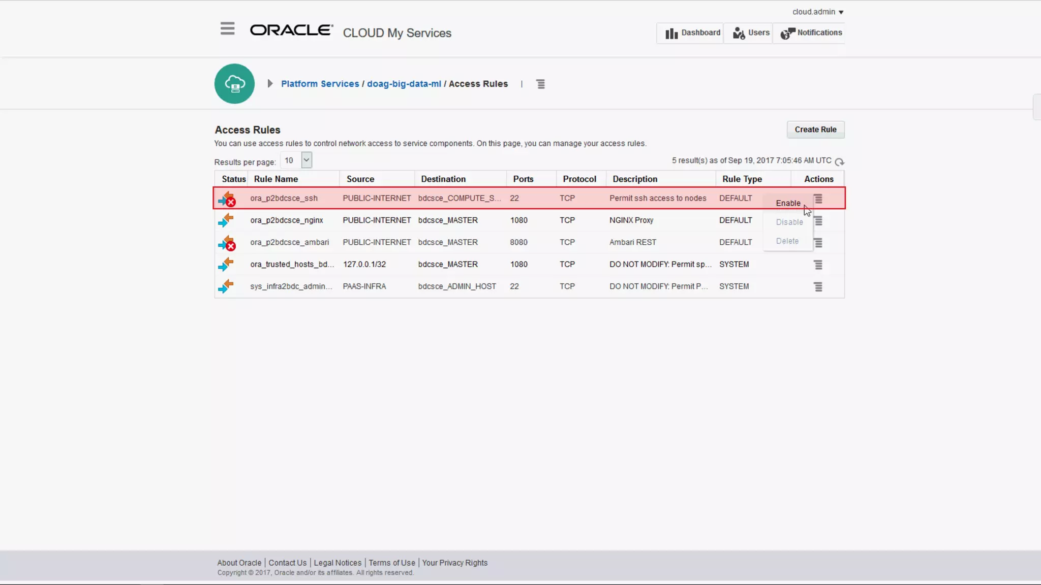 Copyright © 2017, Oracle and/or its affiliates. All rights reserved. | 53
 