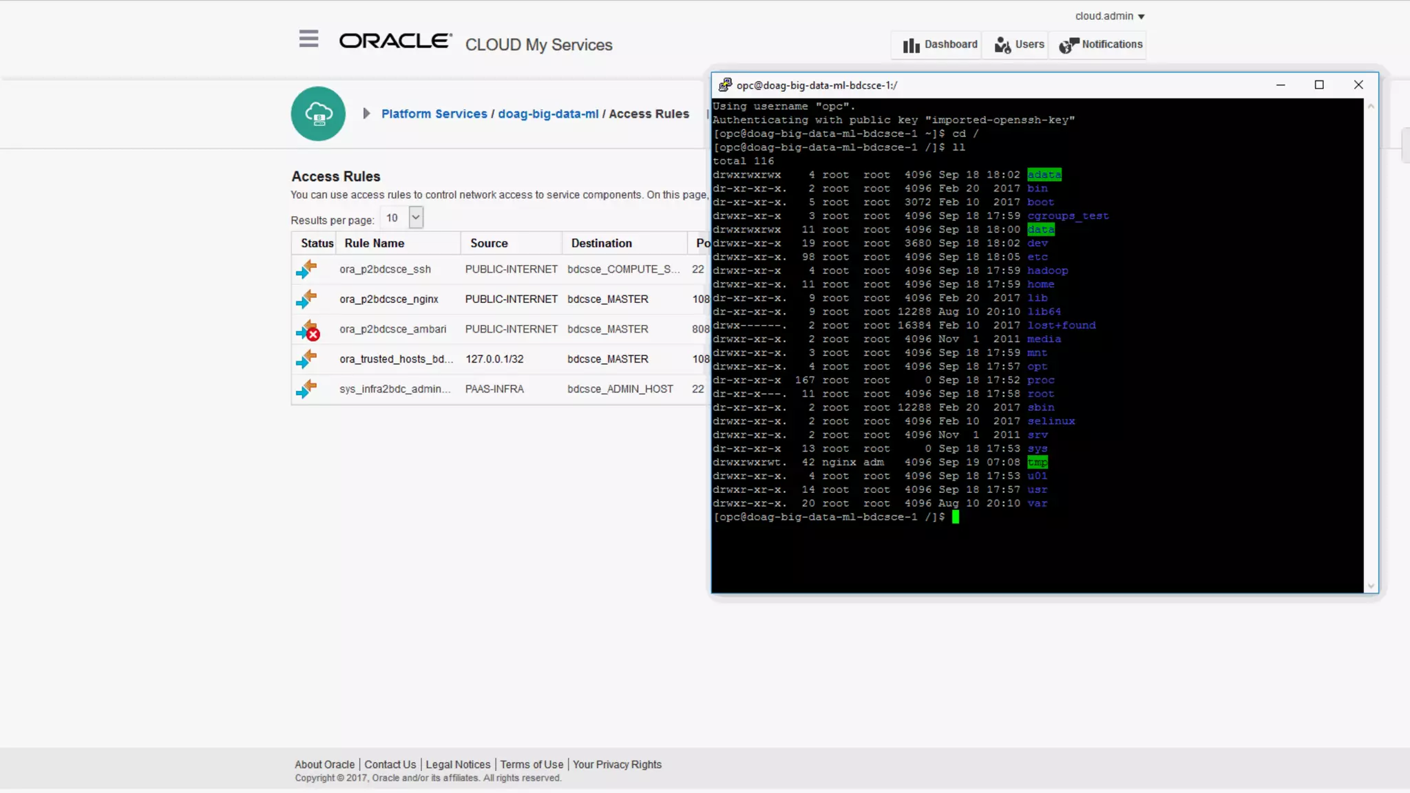 Copyright © 2017, Oracle and/or its affiliates. All rights reserved. | 56
 