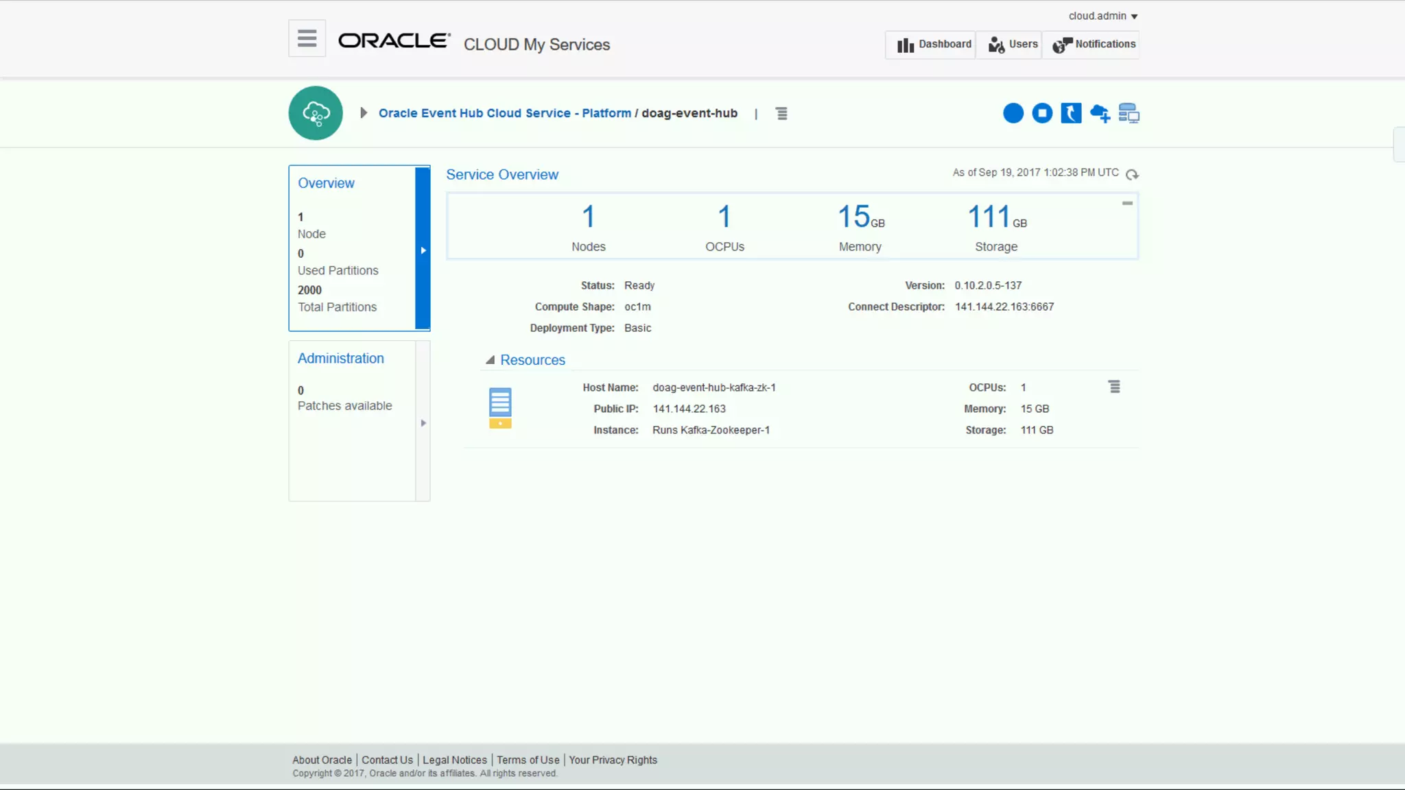 Copyright © 2017, Oracle and/or its affiliates. All rights reserved. | 93
 
