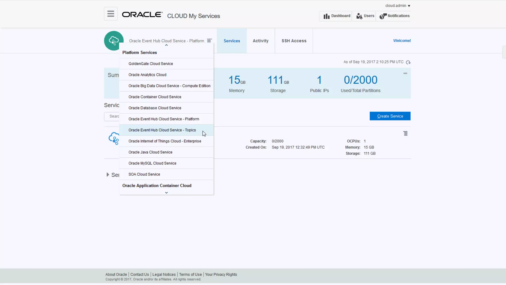 Copyright © 2017, Oracle and/or its affiliates. All rights reserved. 103
 