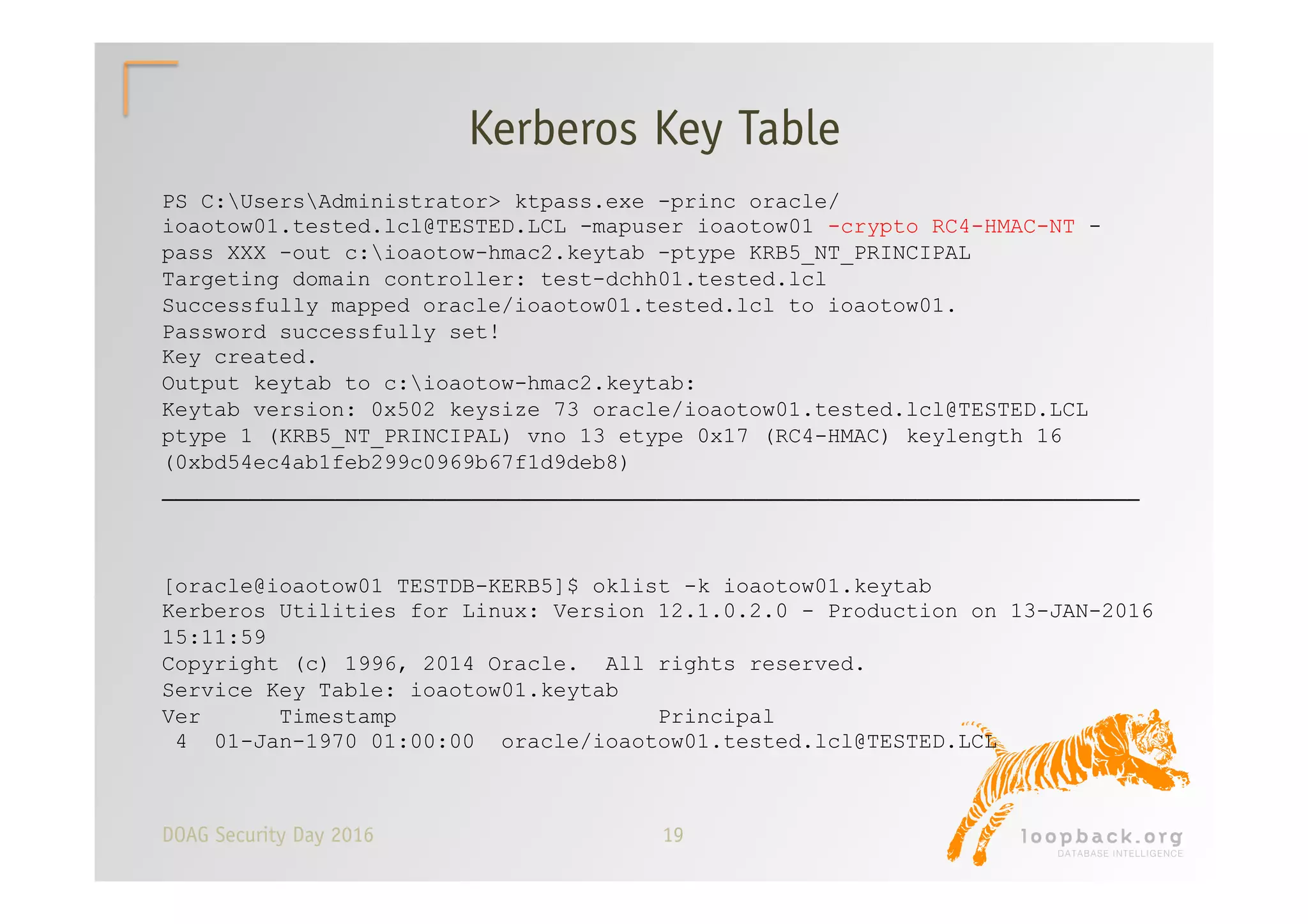DOAG Security Day 2016 Enterprise Security Reloaded | PDF