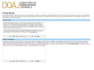 Using OJS to manage & publish your online Open Access journal | PPTX