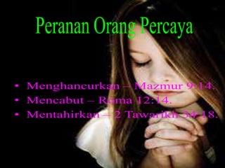 Doa keliling dalam perspektif peperangan rohani (2)
