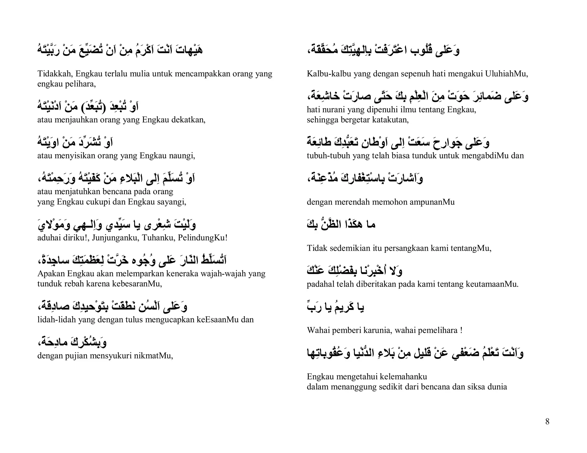 Doa kumail dan terjemah bahasa indonesia | PDF
