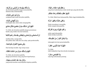 Doa kumail dan terjemah bahasa indonesia | PDF