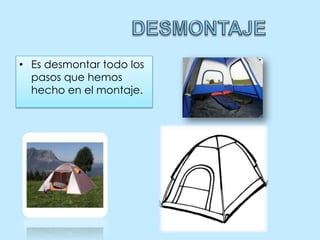 DESMONTAJEEs desmontar todo los pasos que hemos hecho en el montaje.