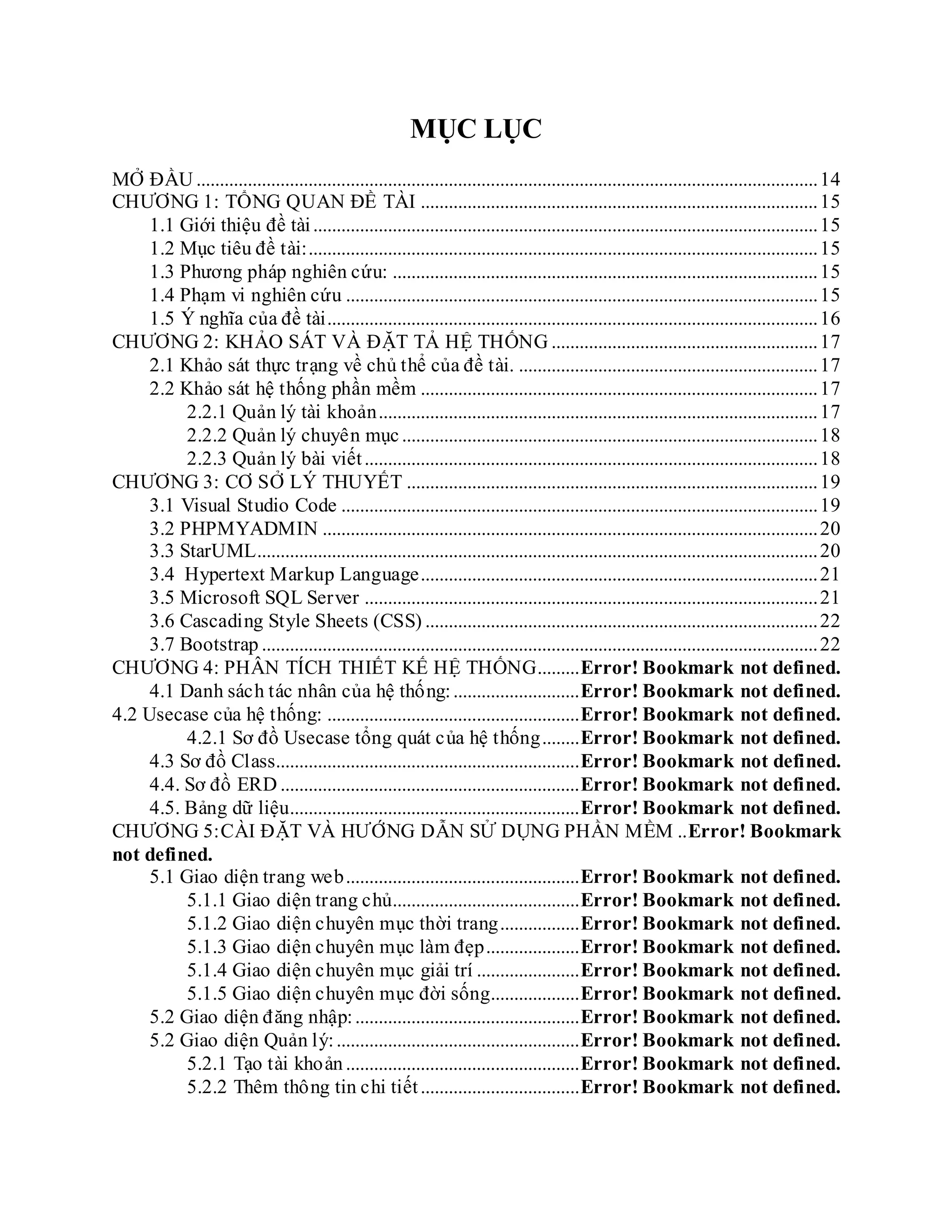 Đồ án xây dựng website trang báo thương mại điện tử | DOCX