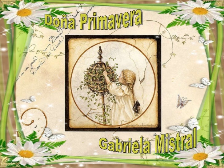Dona Primavera Gabriela Mistral
