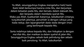 Do A Rabithah doa rabithah.pptx