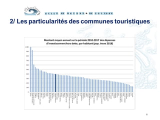 5
2/ Les particularités des communes touristiques
 