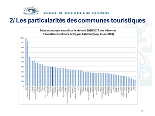 5
2/ Les particularités des communes touristiques
 