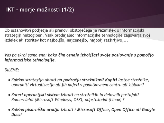 Poslovna informatika 4: Razvoj in management informatike | PDF