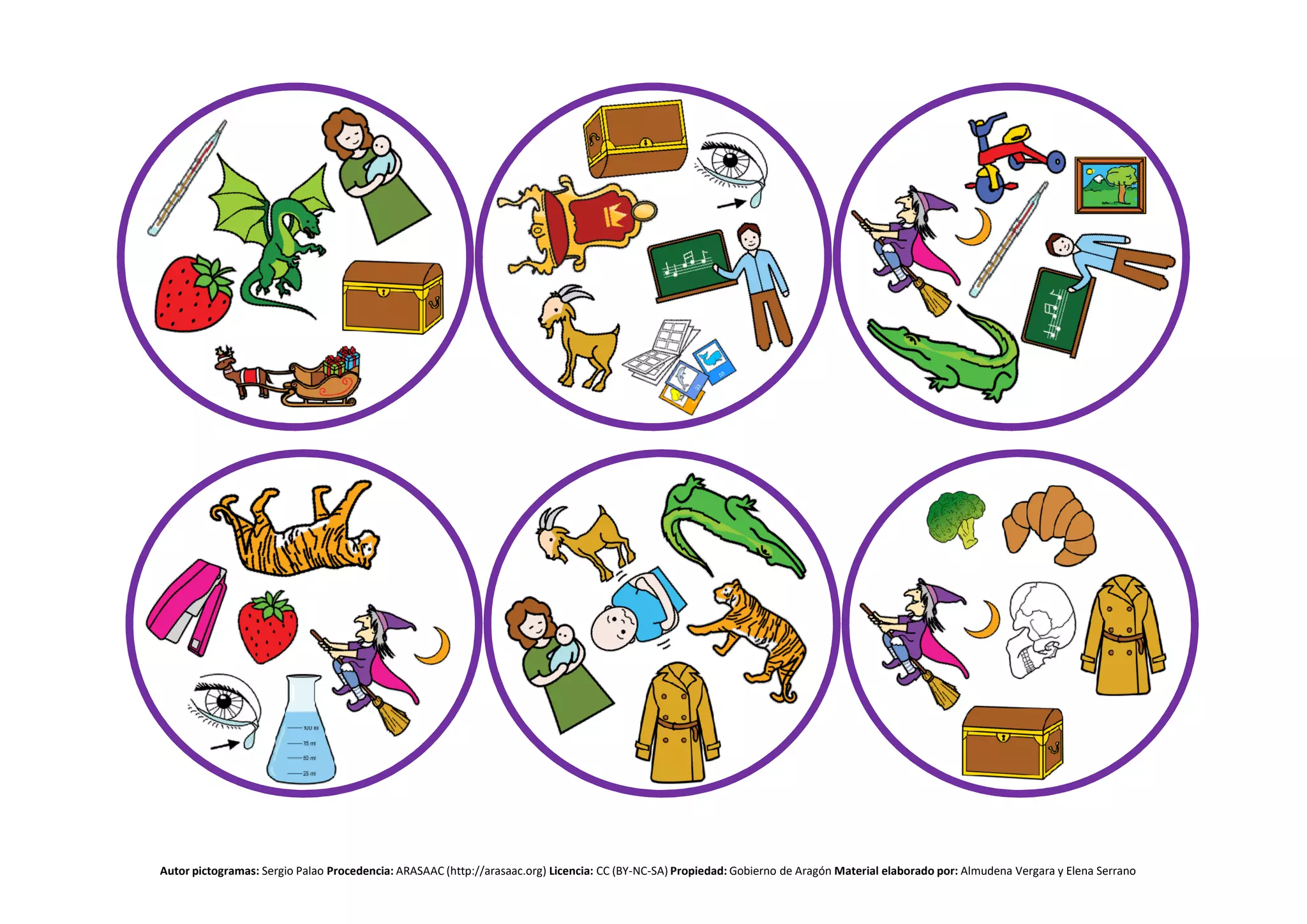 Autor pictogramas: Sergio Palao Procedencia: ARASAAC (http://arasaac.org) Licencia: CC (BY-NC-SA) Propiedad: Gobierno de Aragón Material elaborado por: Almudena Vergara y Elena Serrano