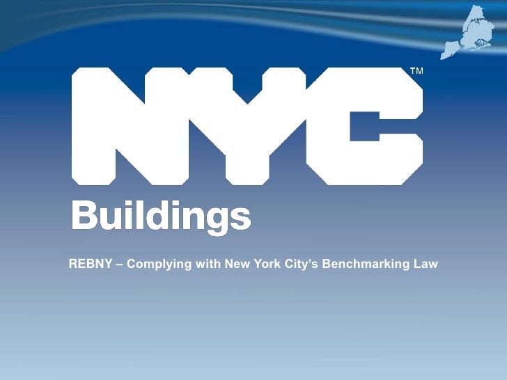 the nyc department of buildings benchmarking team new york city department of buildings