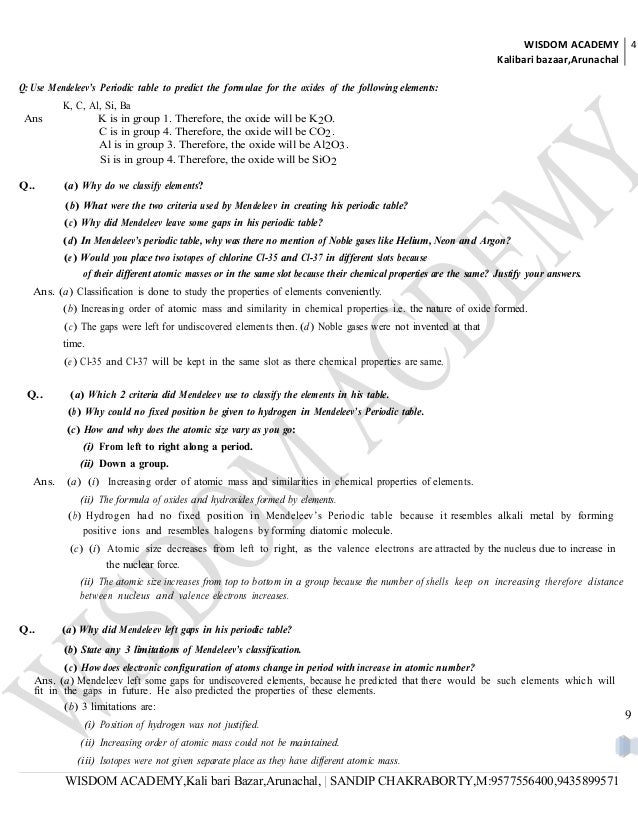 4 wisdom academy 4 kalibari bazaararunachalq use mendeleevs periodic table - Mendeleev Periodic Table Atomic Number 4 wisdom academy 4 kalibari bazaararunachalq use mendeleevs periodic table - Mendeleev Periodic Table Atomic Number