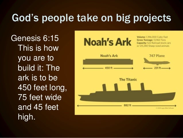 Doing Something Big For God Genesis 6922