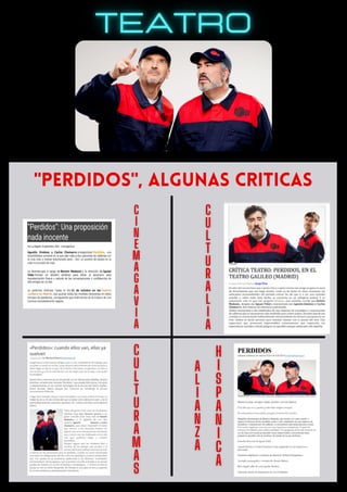 "PERDIDOS", ALGUNAS CRITICAS
 