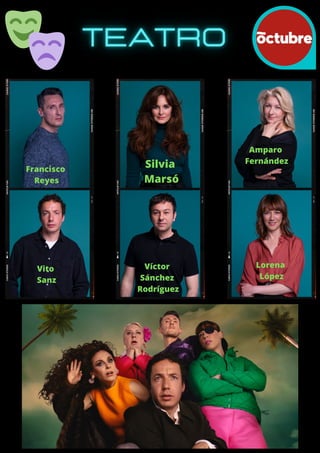 Silvia
Marsó
Francisco
Reyes
Amparo
Fernández
Vito
Sanz
Víctor
Sánchez
Rodríguez
Lorena
López
 