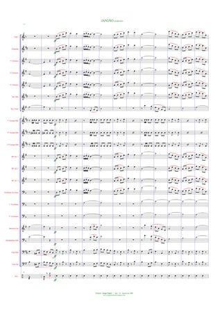 &
&
&
&
&
&
&
&
&
&
&
&
&
?
?
?
&
?
?
?
÷
b
##
#
#
#
##
#
##
##
##
#
#
#
b
b
b
#
b
##
#
Fluta.
Requinta
1º Clarinete
2º Clarinete
3º Clarinete
Sax-Alto
Sax-Tenor
1º Trompa Mib
2º Trompa Mib
3º Trompa Mib
Bb Tpt. 1
Bb Tpt. 2
Bb Tpt. 3
Trombone de Canto
1º Trombone
2º Trombone
Baritono Sib
Bombardino Dób
Tuba Mib
Tuba Sib
Perc.
51
∑
∑
˙
˙
˙
∑
˙
51
‰ œ œ œ œ
‰ œ# œ œ œ
‰ œ œ œ œ
∑
∑
∑
∑
∑
∑
˙
˙
œ
œ# œ
œ
œ# œ
51
˙
æ
∑
∑
œ Œ
œ Œ
œ Œ
∑
œ Œ
œ œ œ œ
œ# œ œ œ
œ œ œ œ
∑
∑
∑
∑
∑
∑
œ Œ
œ
Œ
œ œ œ œ
œ œ œ œ
J
œ
‰ Œ
Œ
œ
ƒ
ƒ
ƒ
ƒ
ƒ
ƒ
ƒ
ƒ
ƒ
ƒ
ƒ
ƒ
ƒ
ƒ
ƒ
ƒ
ƒ
œ œ œ œ
œ œ œ œ
œ œ œ œ
œ œ œ œ
œ œ œ œ
œ œ œ œ
∑
‰ J
œ ‰ J
œ
‰
J
œ ‰
J
œ
‰ j
œ ‰ j
œ
œ œ œ œ
œ œ œ œ
œ œ œ œ
œ œ œ œ
∑
∑
∑
∑
J
œ
‰ J
œ ‰
J
œ ‰ J
œ
‰
œ œ
œ œ
œ œ
œ œ
œ œ
œ œ
œ œ
∑
‘
‘
‘
œ œ
œ œ
œ œ
œ œ
∑
∑
∑
∑
J
œ
‰ J
œ ‰
J
œ ‰ J
œ
‰
œ œ
3
œ œ œ œ œ
3
œ œ œ œ œ
3
œ œ œ œ œ
3
œ œ œ œ œ
3
œ œ œ œ œ
3
œ œ œ œ œ
‰ j
œ œ œ
‰ œ œ œ œ
‰ œ œ œ œ
‰ œ œ œ œ
3
œ œ œ .œ
3
œ œ œ .œ
3
œ œ œ .œ
3
œ œ œ .œ
˙
˙
‰ J
œ œ œ
‰ J
œ œ œ
œ œ œ
œ œ œ
œ œ
˙
˙
˙
˙
˙
˙
˙
œ œ œ œ
œ œ œ œ
œ œ œ œ
˙
˙
˙
˙
˙
˙
˙
˙
œ œ œ œ
œ œ œ œ
œ œ
œ œ œ œ
œ œ œ œ
œ œ œ œ
œ œ œ œ
œ œ œ œ
œ œ œ œ
∑
‰ J
œ ‰ J
œ
‰
J
œ ‰
J
œ
‰ j
œ ‰ j
œ
œ œ œ œ
œ œ œ œ
œ œ œ œ
œ œ œ œ
∑
∑
∑
∑
J
œ ‰ J
œ ‰
j
œ ‰ J
œ ‰
œ œ
œ œ
œ œ
œ œ
œ œ
œ œ
œ œ
∑
‘
‘
‘
œ œ
œ œ
œ œ
œ œ
∑
∑
∑
∑
J
œ
‰ J
œ ‰
J
œ ‰ J
œ
œ œ
˙
˙
˙
˙
˙
˙
‰
œ
J
œ
‰ œ œ œ œ
‰ œ œ œ œ
‰ œ œ œ œ
˙
˙
˙
˙
˙
˙
‰
œ
J
œ
‰
œ
J
œ
œ
œ œ
œ œ œ
œ œ
˙
˙
˙
˙
˙
˙
œ œ œ œ
œ œ œ œ
œ œ œ œ
œ œ œ œ
˙
˙
˙
˙
˙
˙
œ œ œ œ
œ œ œ œ
œ
œ
œ œ
œ œ
œ œ œ œ
œ œ œ œ
œ œ œ œ
œ œ œ œ
œ œ œ œ
œ œ œ œ
˙
‰ J
œ ‰ J
œ
‰
J
œ ‰
J
œ
‰ j
œ ‰ j
œ
œ œ œ œ
œ œ œ œ
œ œ œ œ
œ œ œ œ
˙
˙
˙
˙
J
œ ‰ j
œ ‰
J
œ ‰ J
œ ‰
œ œ
œ œ œ œ
œ œ œ œ
œ œ œ œ
œ œ œ œ
œ œ œ œ
œ œ œ œ
˙
‘
‘
‘
œ œ œ œ
œ œ œ œ
œ œ œ œ
œ œ œ œ
˙
˙
˙
˙
J
œ ‰ J
œ ‰
J
œ
‰ J
œ ‰
œ œ
œ œ œ
œ
œ œ œ
œ
œ œ œ
œ
œ œ œ
œ
œ œ œ
œ
œ œ œ
œ
˙
‰ J
œ ‰ J
œ
‘
‰ j
œ ‰ j
œ
œ œ œ
œ
œ œ œ
œ
œ œ œ
œ
œ œ œ
œ
˙
˙
˙
˙
J
œ ‰ J
œ ‰
J
œ
‰ J
œ
‰
œ œ
- 5 -
JANJÃO DOBRADO
©Edição: Jorge Nobre / Ipu - Ce. Agosto de 2009
www.jorgenobredosax.blogspot.com
tutti
 