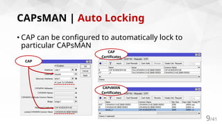 CAPsMANv2 | Wireless APs Controller by MikroTik | PDF