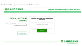 Dobs Reference Number DOBS-CORPORATE-PAYROLL-FACILITY-FRONT-END_CPF-PRESENTATION-FOR-CLIENTS.pptx