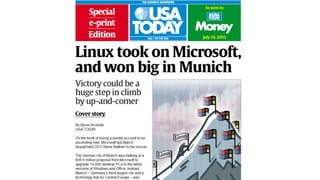 Is Resisting Paths Futile? Der Fall Linux am Desktop in München