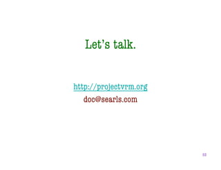 Doc Searls MinneWebCon Keynote