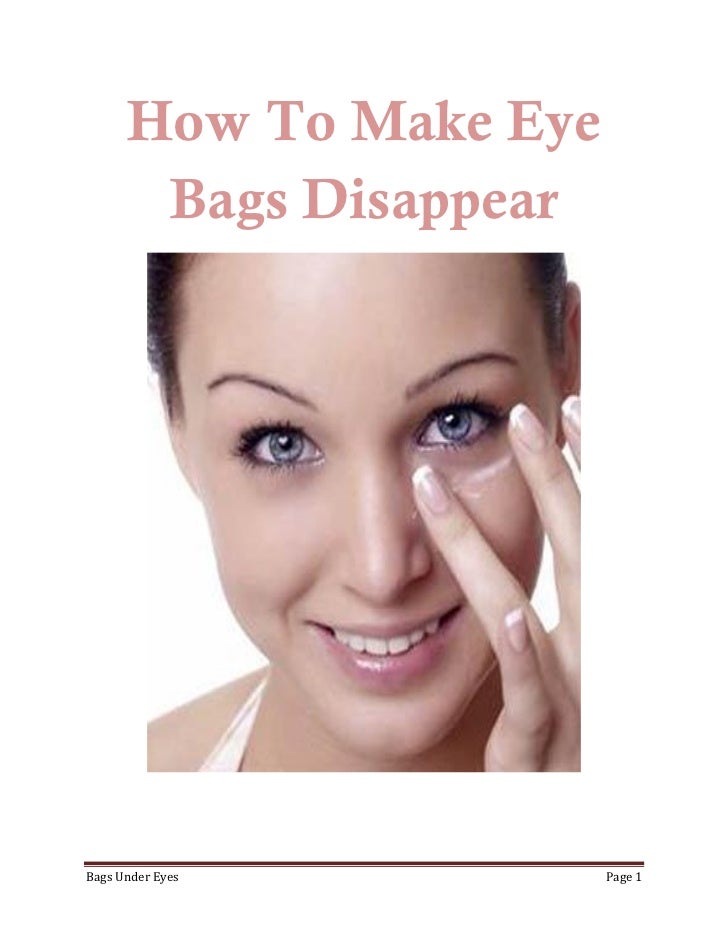 Solve Your Eye Bags Problem