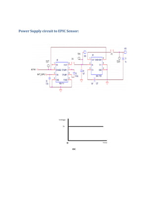Power Supply circuit to EPIC Sensor:
 