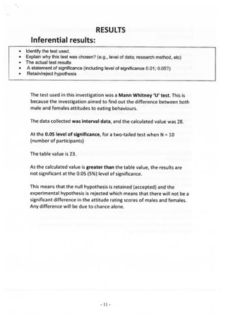 Example research project