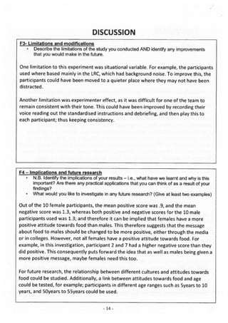 Example research project