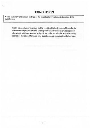 Example research project