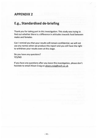 Example research project