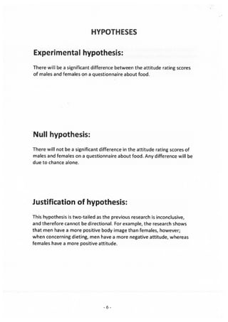 Example research project