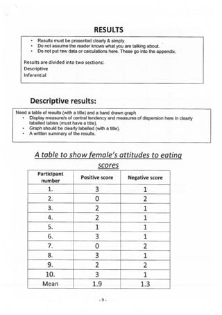 Example research project