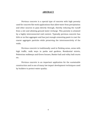 Pervious Concrete | PDF