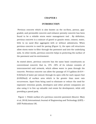 Pervious Concrete | PDF