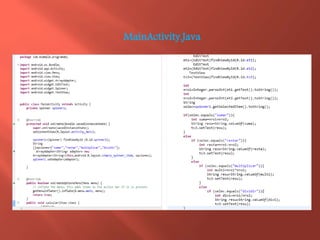 MainActivity.Java
 