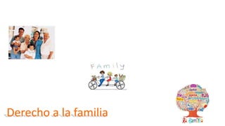 Derecho a la familia