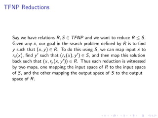 Algorithmic Game Theory and TFNP | PDF
