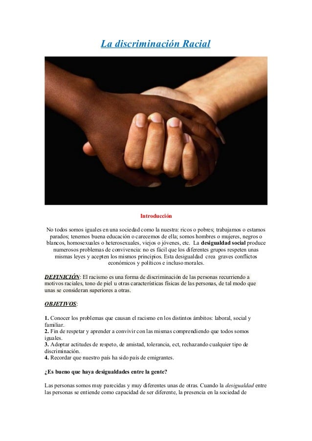 Discriminacion Racial