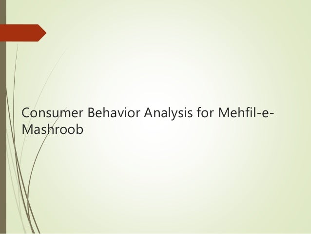 Consumer behavior homework help
