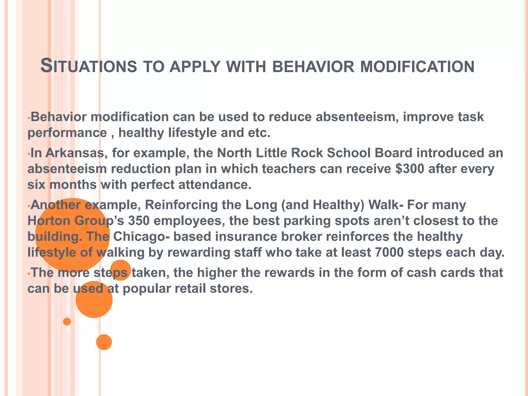 Behaviour Modification | PPTX